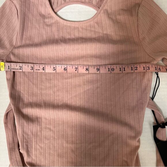 NWT Revolve x Privacy Please Richmond Bodysuit in Ballet Pink | Size XXS - Picture 7 of 11